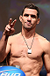 MINNEAPOLIS, MN - OCTOBER 04:  Aaron Simpson weighs in during the UFC on FX weigh in at Pantages Theater on October 4, 2012 in Minneapolis, Minnesota.  (Photo by Josh Hedges/Zuffa LLC/Zuffa LLC via Getty Images)