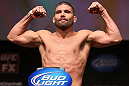 MINNEAPOLIS, MN - OCTOBER 04:  Jeremy Stephens weighs in during the UFC on FX weigh in at Pantages Theater on October 4, 2012 in Minneapolis, Minnesota.  (Photo by Josh Hedges/Zuffa LLC/Zuffa LLC via Getty Images)