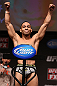 MINNEAPOLIS, MN - OCTOBER 04:  John Dodson weighs in during the UFC on FX weigh in at Pantages Theater on October 4, 2012 in Minneapolis, Minnesota.  (Photo by Josh Hedges/Zuffa LLC/Zuffa LLC via Getty Images)