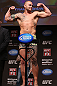 MINNEAPOLIS, MN - OCTOBER 04:  Travis Browne weighs in during the UFC on FX weigh in at Pantages Theater on October 4, 2012 in Minneapolis, Minnesota.  (Photo by Josh Hedges/Zuffa LLC/Zuffa LLC via Getty Images)
