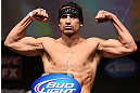 MINNEAPOLIS, MN - OCTOBER 04:  Danny Castillo weighs in during the UFC on FX weigh in at Pantages Theater on October 4, 2012 in Minneapolis, Minnesota.  (Photo by Josh Hedges/Zuffa LLC/Zuffa LLC via Getty Images)