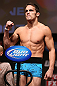 MINNEAPOLIS, MN - OCTOBER 04:  Jake Ellenberger weighs in during the UFC on FX weigh in at Pantages Theater on October 4, 2012 in Minneapolis, Minnesota.  (Photo by Josh Hedges/Zuffa LLC/Zuffa LLC via Getty Images)