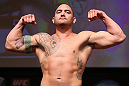 MINNEAPOLIS, MN - OCTOBER 04:  Travis Browne weighs in during the UFC on FX weigh in at Pantages Theater on October 4, 2012 in Minneapolis, Minnesota.  (Photo by Josh Hedges/Zuffa LLC/Zuffa LLC via Getty Images)