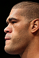 MINNEAPOLIS, MN - OCTOBER 05:  Antonio "Bigfoot" Silva stands in the Octagon before his heavyweight fight against Travis Browne at the UFC on FX event at Target Center on October 5, 2012 in Minneapolis, Minnesota.  (Photo by Josh Hedges/Zuffa LLC/Zuffa LLC via Getty Images)