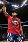MINNEAPOLIS, MN - OCTOBER 05:  Antonio Silva reacts after knocking out Travis Browne during their heavyweight fight at the UFC on FX event at Target Center on October 5, 2012 in Minneapolis, Minnesota.  (Photo by Josh Hedges/Zuffa LLC/Zuffa LLC via Getty Images)