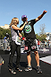 RIO DE JANEIRO, BRAZIL - OCTOBER 10:  Glover Teixeira is interviewed after an open training session ahead of UFC 153 at Arcos da Lapa: Praca Cardeal Camara on October 10, 2012 in Rio de Janeiro, Brazil.  (Photo by Josh Hedges/Zuffa LLC/Zuffa LLC via Getty Images)