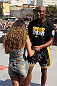 RIO DE JANEIRO, BRAZIL - OCTOBER 10:  Anderson Silva greets a fan after an open training session ahead of UFC 153 at Arcos da Lapa: Praca Cardeal Camara on October 10, 2012 in Rio de Janeiro, Brazil.  (Photo by Josh Hedges/Zuffa LLC/Zuffa LLC via Getty Images)