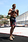 RIO DE JANEIRO, BRAZIL - OCTOBER 10:  Stephan Bonnar works out for fans and media during an open training session ahead of UFC 153 at Arcos da Lapa: Praca Cardeal Camara on October 10, 2012 in Rio de Janeiro, Brazil.  (Photo by Josh Hedges/Zuffa LLC/Zuffa LLC via Getty Images)