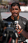 RIO DE JANEIRO, BRAZIL - OCTOBER 10: Minotauro Nogeuira is interviewed after an open training session ahead of UFC 153 at Arcos da Lapa: Praca Cardeal Camara on October 10, 2012 in Rio de Janeiro, Brazil.  (Photo by Josh Hedges/Zuffa LLC/Zuffa LLC via Getty Images)