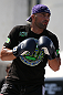 RIO DE JANEIRO, BRAZIL - OCTOBER 10:  Glover Teixeira works out for fans and media during an open training session ahead of UFC 153 at Arcos da Lapa: Praca Cardeal Camara on October 10, 2012 in Rio de Janeiro, Brazil.  (Photo by Josh Hedges/Zuffa LLC/Zuffa LLC via Getty Images)