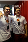 Competidores peso m&eacute;dio, Chris Camozzi e Chris Weidman