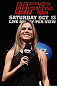 RIO DE JANEIRO, BRAZIL - OCTOBER 12:  UFC reporter Paula Sack hosts a Q&A session with fighters Lyoto Machida and Jose Aldo before the UFC 153 weigh in at HSBC Arena on October 12, 2012 in Rio de Janeiro, Brazil.  (Photo by Josh Hedges/Zuffa LLC/Zuffa LLC via Getty Images)