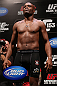 RIO DE JANEIRO, BRAZIL - OCTOBER 12:  Anderson Silva weighs in during the UFC 153 weigh in at HSBC Arena on October 12, 2012 in Rio de Janeiro, Brazil.  (Photo by Josh Hedges/Zuffa LLC/Zuffa LLC via Getty Images)