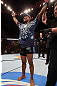 RIO DE JANEIRO, BRAZIL - OCTOBER 13:  Sergio Moraes reacts after defeating Renee Forte during their welterweight fight at UFC 153 inside HSBC Arena on October 13, 2012 in Rio de Janeiro, Brazil.  (Photo by Josh Hedges/Zuffa LLC/Zuffa LLC via Getty Images)