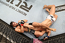 RIO DE JANEIRO, BRAZIL - OCTOBER 13:  (L-R) Jon Fitch attempts to secure an arm bar submission against Erick Silva during their welterweight fight at UFC 153 inside HSBC Arena on October 13, 2012 in Rio de Janeiro, Brazil.  (Photo by Josh Hedges/Zuffa LLC/Zuffa LLC via Getty Images)