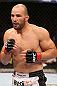 RIO DE JANEIRO, BRAZIL - OCTOBER 13:  Glover Teixeira stands in the Octagon during his light heavyweight fight against Fabio Maldonado at UFC 153 inside HSBC Arena on October 13, 2012 in Rio de Janeiro, Brazil.  (Photo by Josh Hedges/Zuffa LLC/Zuffa LLC via Getty Images)
