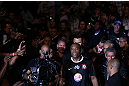 RIO DE JANEIRO, BRAZIL - OCTOBER 13:  Anderson Silva enters the arena before his light heavyweight fight against Stephan Bonnar at UFC 153 inside HSBC Arena on October 13, 2012 in Rio de Janeiro, Brazil.  (Photo by Josh Hedges/Zuffa LLC/Zuffa LLC via Getty Images)
