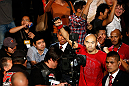 MACAU, MACAU - NOVEMBER 10: Tiequan Zhang enters the arena before his their lightweight bout against Jon Tuck at the UFC Macao event inside CotaiArena on November 10, 2012 in Macau, Macau. (Photo by Josh Hedges/Zuffa LLC/Zuffa LLC via Getty Images)