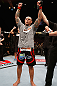 MACAU, MACAU - NOVEMBER 10: Thiago Silva reacts after defeating Stanislav Nedkov during their light heavyweight bout at the UFC Macao event inside CotaiArena on November 10, 2012 in Macau, Macau. (Photo by Josh Hedges/Zuffa LLC/Zuffa LLC via Getty Images)