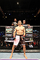 MACAU, MACAU - NOVEMBER 10:  Rich Franklin stands in the Octagon before his middleweight bout against Cung Le at the UFC Macao event inside CotaiArena on November 10, 2012 in Macau, Macau.  (Photo by Josh Hedges/Zuffa LLC/Zuffa LLC via Getty Images)