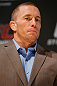 MONTREAL, CANADA - NOVEMBER 14:  Georges St-Pierre interacts with media and fans during the final pre-fight press conference ahead of UFC 154 at New City Gas on November 14, 2012 in Montreal, Quebec, Canada.  (Photo by Josh Hedges/Zuffa LLC/Zuffa LLC via Getty Images)