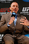 MONTREAL, CANADA - NOVEMBER 14:  Georges St-Pierre interacts with media and fans during the final pre-fight press conference ahead of UFC 154 at New City Gas on November 14, 2012 in Montreal, Quebec, Canada.  (Photo by Josh Hedges/Zuffa LLC/Zuffa LLC via Getty Images)