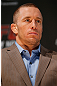 MONTREAL, CANADA - NOVEMBER 14:  Georges St-Pierre interacts with media and fans during the final pre-fight press conference ahead of UFC 154 at New City Gas on November 14, 2012 in Montreal, Quebec, Canada.  (Photo by Josh Hedges/Zuffa LLC/Zuffa LLC via Getty Images)