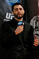 MONTREAL, CANADA - NOVEMBER 14:  Carlos Condit interacts with media and fans during the final pre-fight press conference ahead of UFC 154 at New City Gas on November 14, 2012 in Montreal, Quebec, Canada.  (Photo by Josh Hedges/Zuffa LLC/Zuffa LLC via Getty Images)