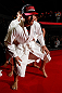 MONTREAL, CANADA - NOVEMBER 15:  Tom Lawlor performs a sumo workout routine for media and fans during an open training session ahead of UFC 154 at New City Gas on November 15, 2012 in Montreal, Quebec, Canada.  (Photo by Josh Hedges/Zuffa LLC/Zuffa LLC via Getty Images)