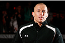 MONTREAL, CANADA - NOVEMBER 15:  Georges St-Pierre stands in the Octagon during an open training session ahead of UFC 154 at New City Gas on November 15, 2012 in Montreal, Quebec, Canada.  (Photo by Josh Hedges/Zuffa LLC/Zuffa LLC via Getty Images)