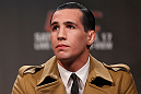 MONTREAL, CANADA - NOVEMBER 16: Rory MacDonald interacts with fans during a Q&A session before the official UFC 154 weigh in at New City Gas on November 16, 2012 in Montreal, Quebec, Canada. (Photo by Josh Hedges/Zuffa LLC/Zuffa LLC via Getty Images)