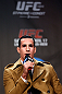 MONTREAL, CANADA - NOVEMBER 16: Rory MacDonald interacts with fans during a Q&A session before the official UFC 154 weigh in at New City Gas on November 16, 2012 in Montreal, Quebec, Canada. (Photo by Josh Hedges/Zuffa LLC/Zuffa LLC via Getty Images)