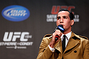 MONTREAL, CANADA - NOVEMBER 16: Rory MacDonald interacts with fans during a Q&A session before the official UFC 154 weigh in at New City Gas on November 16, 2012 in Montreal, Quebec, Canada. (Photo by Josh Hedges/Zuffa LLC/Zuffa LLC via Getty Images)