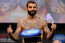 MONTREAL, CANADA - NOVEMBER 16:  Alessio Sakara weighs in during the official UFC 154 weigh in at New City Gas on November 16, 2012 in Montreal, Quebec, Canada.  (Photo by Josh Hedges/Zuffa LLC/Zuffa LLC via Getty Images)