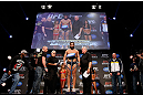 MONTREAL, CANADA - NOVEMBER 16: Johny Hendricks weighs in during the official UFC 154 weigh in at New City Gas on November 16, 2012 in Montreal, Quebec, Canada. (Photo by Josh Hedges/Zuffa LLC/Zuffa LLC via Getty Images)