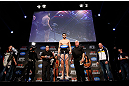 MONTREAL, CANADA - NOVEMBER 16: Carlos Condit weighs in during the official UFC 154 weigh in at New City Gas on November 16, 2012 in Montreal, Quebec, Canada. (Photo by Josh Hedges/Zuffa LLC/Zuffa LLC via Getty Images)