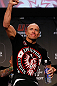 MONTREAL, CANADA - NOVEMBER 16: Georges St-Pierre salutes the fans during the official UFC 154 weigh in at New City Gas on November 16, 2012 in Montreal, Quebec, Canada. (Photo by Josh Hedges/Zuffa LLC/Zuffa LLC via Getty Images)
