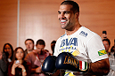 SEATTLE, WA - DECEMBER 05:  Mauricio "Shogun" Rua works out for fans and media during the UFC on FOX open workouts on December 5, 2012  at the Grand Hyatt Seattle in Seattle, Washington.  (Photo by Josh Hedges/Zuffa LLC/Zuffa LLC via Getty Images)