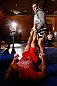 SEATTLE, WA - DECEMBER 05:  Rory MacDonald works out for fans and media during the UFC on FOX open workouts on December 5, 2012  at the Grand Hyatt Seattle in Seattle, Washington.  (Photo by Josh Hedges/Zuffa LLC/Zuffa LLC via Getty Images)