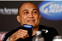 SEATTLE, WA - DECEMBER 06:  BJ Penn interacts with media during the UFC on FOX press conference on December 6, 2012  at Key Arena in Seattle, Washington.  (Photo by Josh Hedges/Zuffa LLC/Zuffa LLC via Getty Images)
