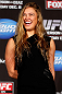 SEATTLE, WA - DECEMBER 06:  Ronda Rousey poses for photos after being presented with the UFC women's bantamweight championship during the UFC on FOX press conference on December 6, 2012 at Key Arena in Seattle, Washington.  (Photo by Josh Hedges/Zuffa LLC/Zuffa LLC via Getty Images)