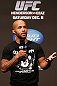 SEATTLE, WA - DECEMBER 07:  Demetrious Johnson interacts with fans during a Q&A session before the official UFC on FOX weigh in on December 7, 2012 at Key Arena in Seattle, Washington.  (Photo by Josh Hedges/Zuffa LLC/Zuffa LLC via Getty Images)