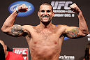 SEATTLE, WA - DECEMBER 07:  Mauricio "Shogun" Rua weighs in during the official UFC on FOX weigh in on December 7, 2012 at Key Arena in Seattle, Washington.  (Photo by Josh Hedges/Zuffa LLC/Zuffa LLC via Getty Images)