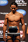 SEATTLE, WA - DECEMBER 07:  Benson Henderson weighs in during the official UFC on FOX weigh in on December 7, 2012 at Key Arena in Seattle, Washington.  (Photo by Josh Hedges/Zuffa LLC/Zuffa LLC via Getty Images)