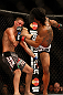 SEATTLE, WA - DECEMBER 08:  Benson Henderson (R) kicks Nate Diaz (L) during their lightweight championship bout at the UFC on FOX event on December 8, 2012  at Key Arena in Seattle, Washington.  (Photo by Josh Hedges/Zuffa LLC/Zuffa LLC via Getty Images) *** Local Caption *** Benson Henderson; Nate Diaz
