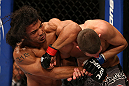 SEATTLE, WA - DECEMBER 08:  [CAPTION] during their lightweight championship bout at the UFC on FOX event on December 8, 2012  at Key Arena in Seattle, Washington.  (Photo by Ezra Shaw/Zuffa LLC/Zuffa LLC via Getty Images) *** Local Caption *** Benson Henderson; Nate Diaz