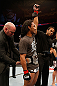 SEATTLE, WA - DECEMBER 08:  Benson Henderson has his hand raised after his victory over Nate Diaz in their lightweight championship bout at the UFC on FOX event on December 8, 2012  at Key Arena in Seattle, Washington.  (Photo by Josh Hedges/Zuffa LLC/Zuffa LLC via Getty Images) *** Local Caption *** Benson Henderson; Nate Diaz