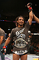 SEATTLE, WA - DECEMBER 08:  Benson Henderson reacts to his victory over Nate Diaz after their lightweight championship bout at the UFC on FOX event on December 8, 2012  at Key Arena in Seattle, Washington.  (Photo by Ezra Shaw/Zuffa LLC/Zuffa LLC via Getty Images) *** Local Caption *** Benson Henderson; Nate Diaz