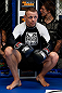GOLD COAST, AUSTRALIA - DECEMBER 13:  Ross Pearson works out for the media during the UFC on FX open workouts on December 13, 2012 at Boonchu Gym in Gold Coast, Australia.  (Photo by Josh Hedges/Zuffa LLC/Zuffa LLC via Getty Images)