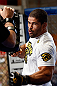 GOLD COAST, AUSTRALIA - DECEMBER 13:  Rousimar Palhares works out for the media during the UFC on FX open workouts on December 13, 2012 at Boonchu Gym in Gold Coast, Australia.  (Photo by Josh Hedges/Zuffa LLC/Zuffa LLC via Getty Images)